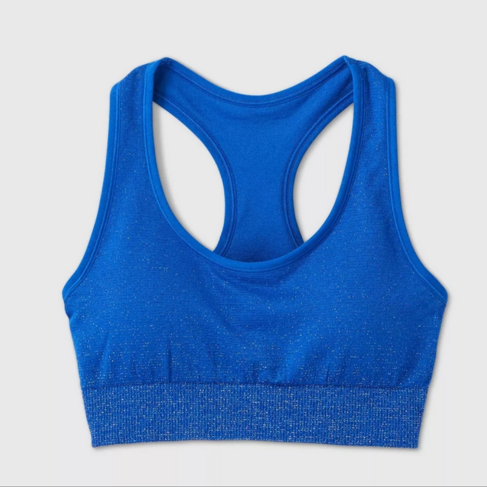 Sparkly sports bra